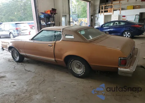 1976 Mercury Cougar Xr7 из США, поврежденный, VIN 6A9EH575567